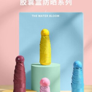 ร่มพับพรีเมี่ยม ร่มพับแคปซูล (Capsule Manual Umbrella) ร่มพรีเมี่ยม ร่มพกพา