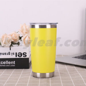 แก้ว-yeti-matte-20oz-oem-สีเหลือง พรีเมี่ยม