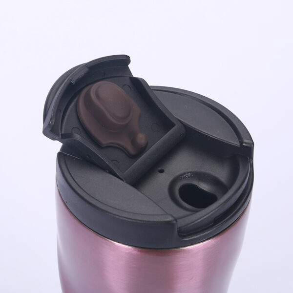 แก้วน้ำสแตนเลส  กระบอกน้ำสแตนเลส  แก้วกาแฟสแตนเลส  สีทูโทน  สแตนเลส 304 - Image 2