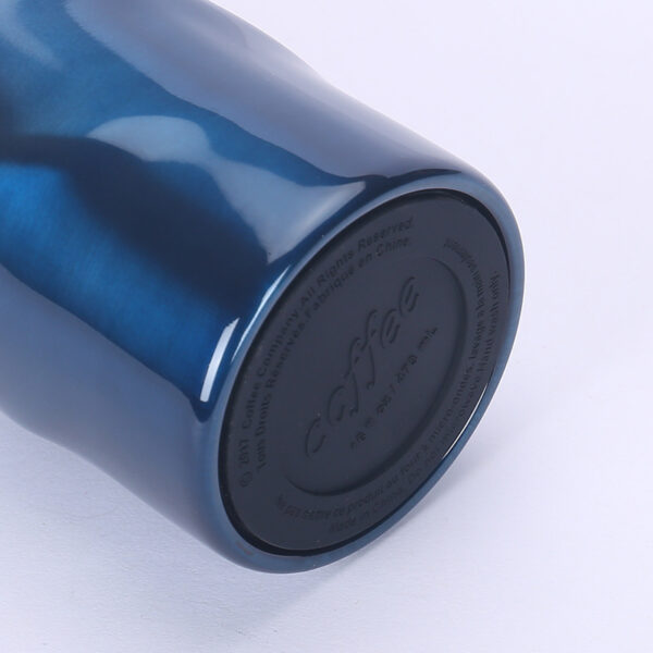 แก้วน้ำสแตนเลส  กระบอกน้ำสแตนเลส  แก้วกาแฟสแตนเลส  สีทูโทน  สแตนเลส 304 - Image 3