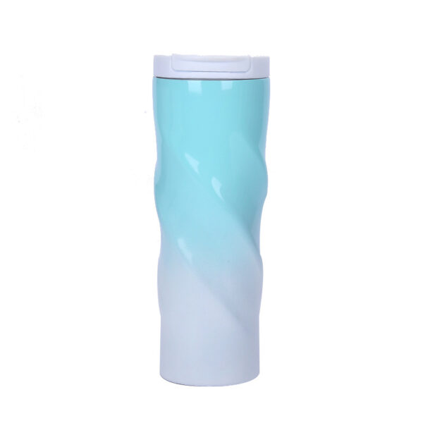 แก้วน้ำสแตนเลส  กระบอกน้ำสแตนเลส  แก้วกาแฟสแตนเลส  สีทูโทน  สแตนเลส 304 - Image 10