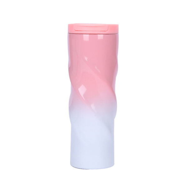 แก้วน้ำสแตนเลส  กระบอกน้ำสแตนเลส  แก้วกาแฟสแตนเลส  สีทูโทน  สแตนเลส 304 - Image 11