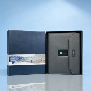 สมุดโน๊ตชาร์จไฟพกพาแบบพับสาม ตกแต่งด้วยไฟหลากสี