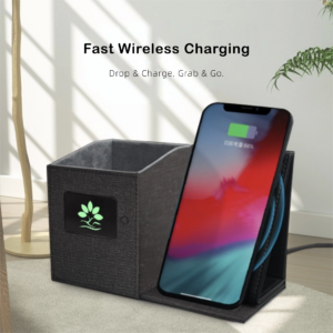 กล่องดินสอชาร์จไร้สายพร้อมไฟ