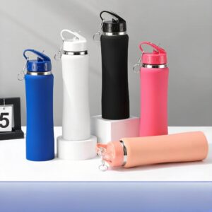 แก้วน้ำสแตนเลสมีหูหิ้ว กระบอกน้ำสแตนเลส